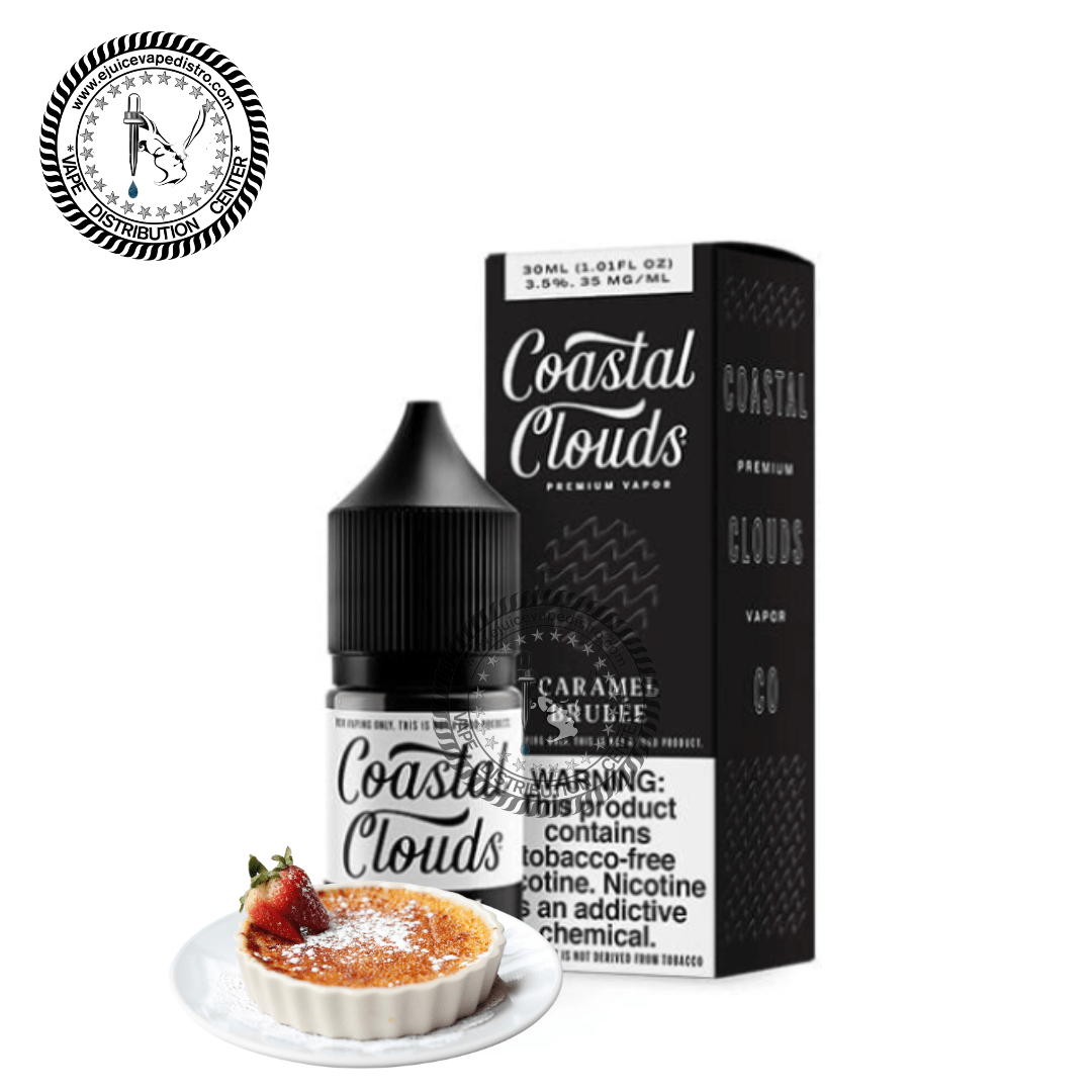 Caramel Brulee Salt Nic by Coastal Clouds Salt 30ML TFN E-Liquid