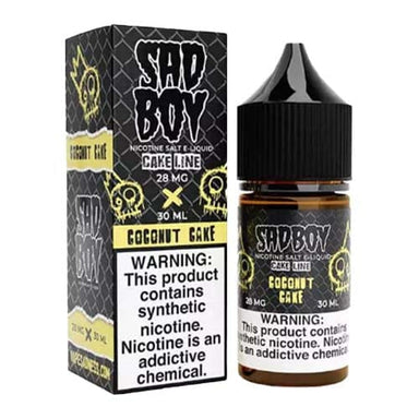 Coconut Cake Salt by SadBoy Tear Drops 30ML E-Liquid