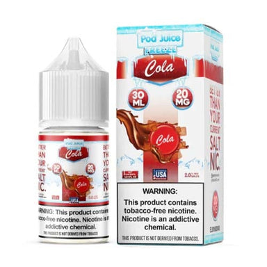 Cola Freeze By Pod Juice Salt 30ML E-Liquid