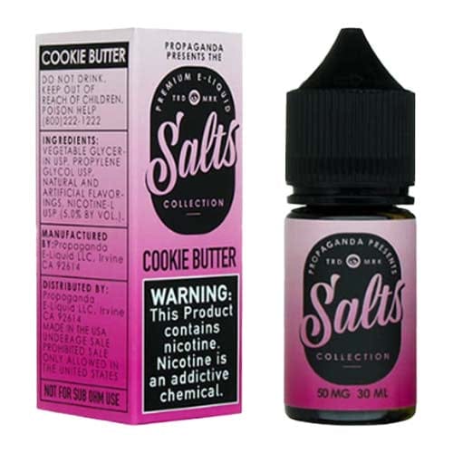Cookie Butter by Propaganda Salts Collection 30ML E-Liquid
