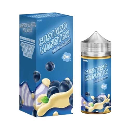 Custard Monster Blueberry Custard by Jam Monster 100ML E-Liquid