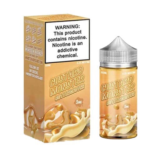 Custard Monster Butterscotch Custard by Jam Monster 100ML E-Liquid