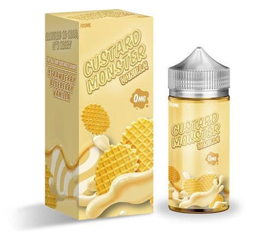 Custard Monster Vanilla Custard by Jam Monster 100ML E-Liquid