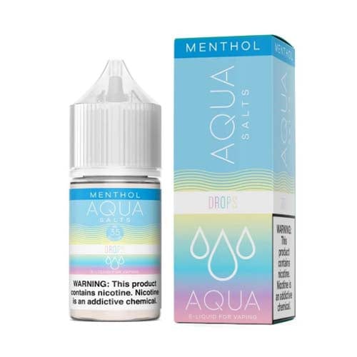 Drops Menthol Salt by Aqua Salts 30ML E-Liquid