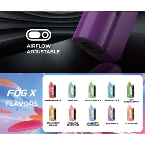 Fog X Full Kit 40K Disposable Vape EJV Distro Fog X Full Kit 40K Disposable Vape EJV Distro