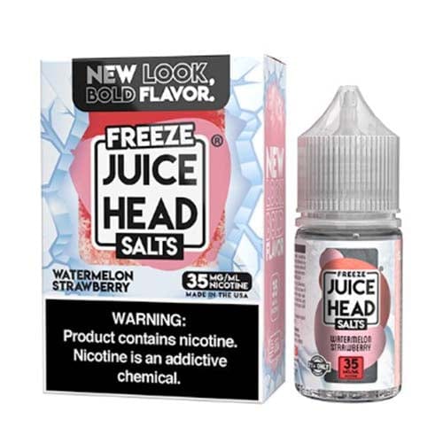 Freeze Watermelon Strawberry Salt by Juice Head Freeze Salts 30ML E-Liquid