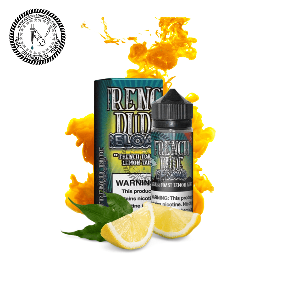French Dude Reload By Vape Breakfast Classics 120ml For Sale French Dude  Reload E-Liquid 100ml