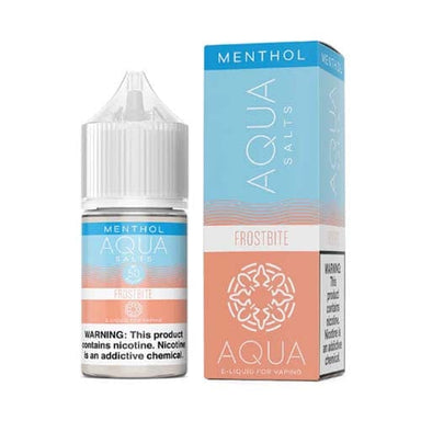 Frostbite Salt Menthol by Aqua Salts 30ML E-Liquid