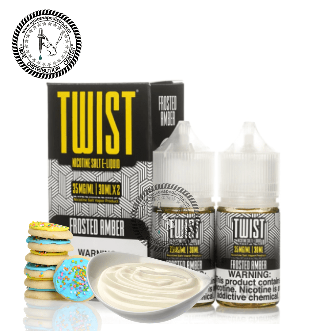 Frosted Amber Salt by TWIST Salt 60ML EJV Distro Frosted Amber Salt by TWIST Salt 60ML EJV Distro