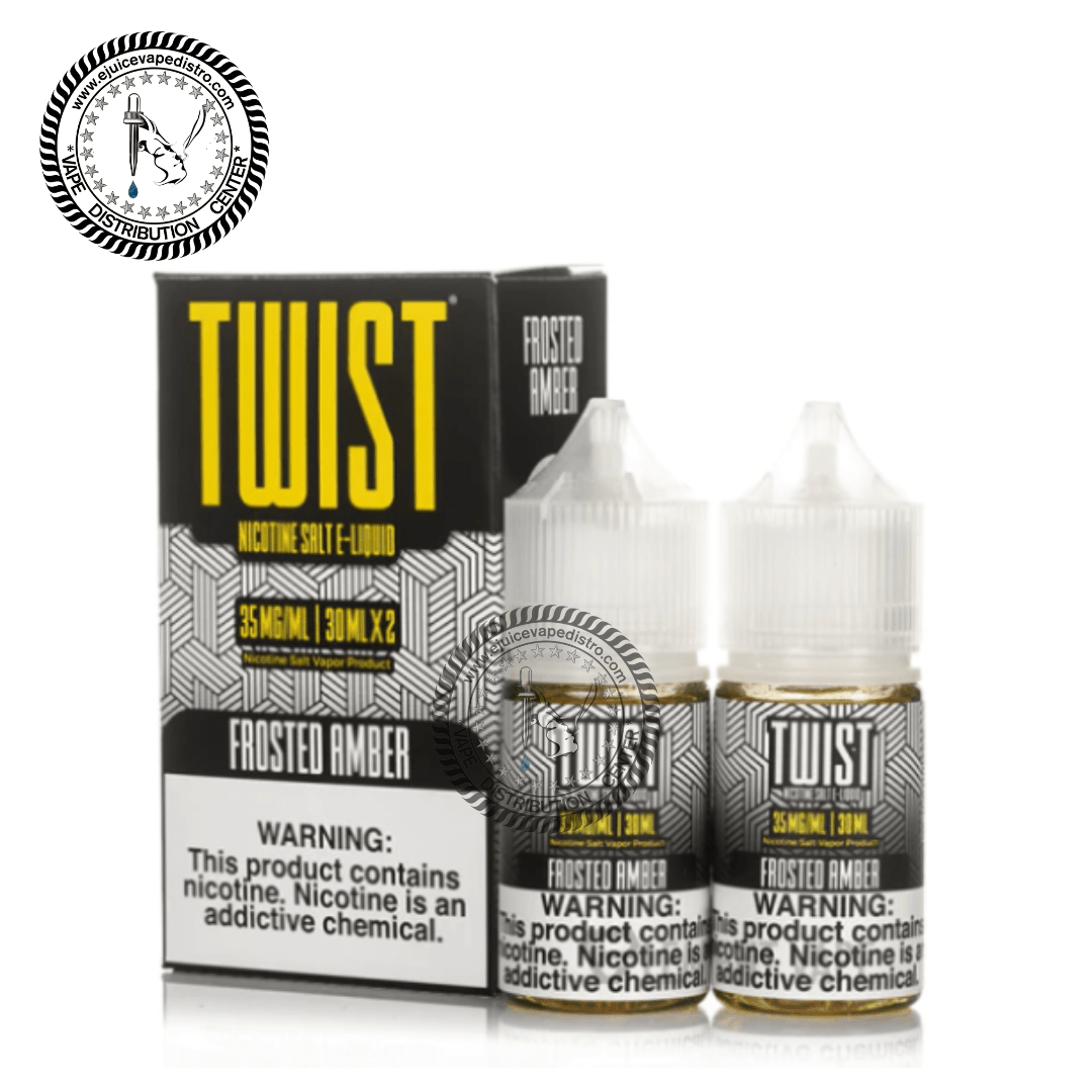 Frosted Amber Salt by TWIST Salt 60ML EJV Distro Frosted Amber Salt by TWIST Salt 60ML EJV Distro