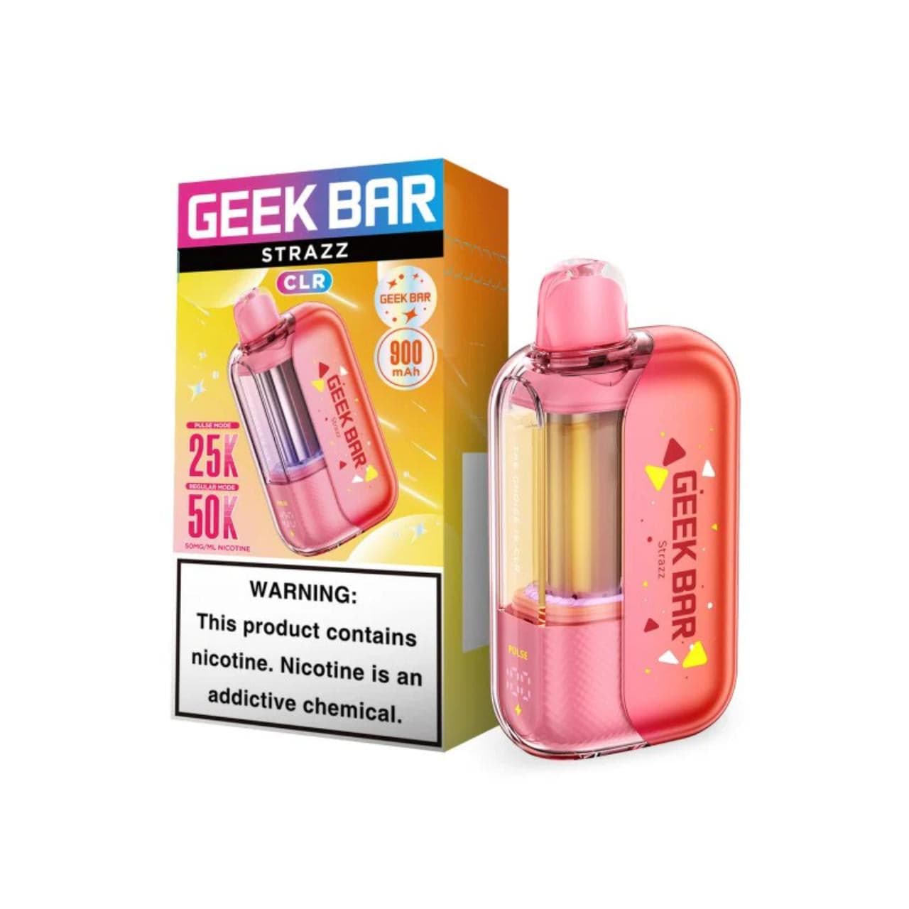 Geek Bar CLR 50K Disposable Vape 17mL 50K Puffs DISPOSABLE