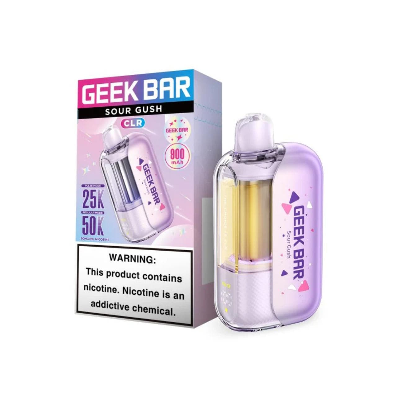 Geek Bar CLR 50K Disposable Vape 17mL 50K Puffs DISPOSABLE