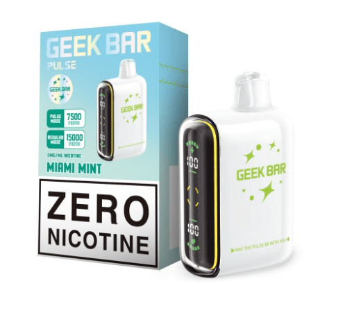 Geek Bar Pulse Zero Nicotine Disposable Vape (0% Nicotine) DISPOSABLE