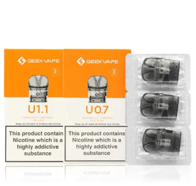 Geek Vape U Replacement Pods (3 Pack) Pods