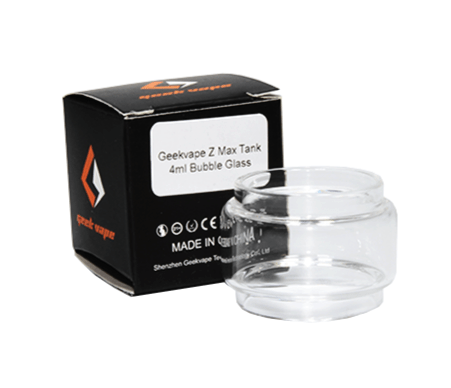 Geek Vape Z Max Tank Replacement Bubble Glass 4ML Hardware