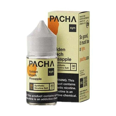 Golden Peach Pineapple by Pacha Mama Salts 30ML E-Liquid