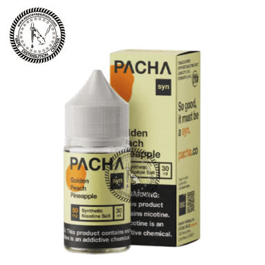 Golden Peach Pineapple by Pacha Mama Salts 30ML E-Liquid