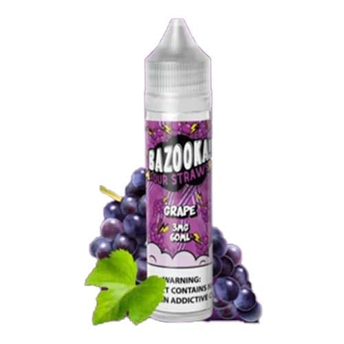 Grape By Bazooka Sour Straws 60ML E-Liquid