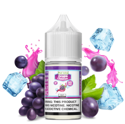 Grape Chew Freeze by Pod Juice Salt 30ML E-Liquid