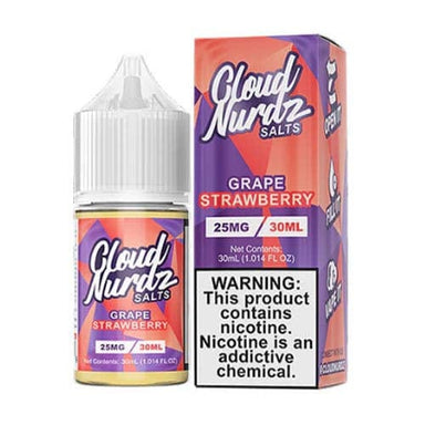 Grape Strawberry Salt by Cloud Nurdz Salt 30ML E-Liquid