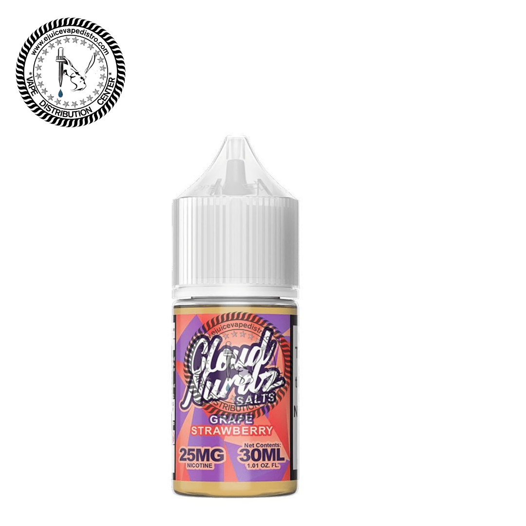 Grape Strawberry Salt by Cloud Nurdz Salt 30ML E-Liquid
