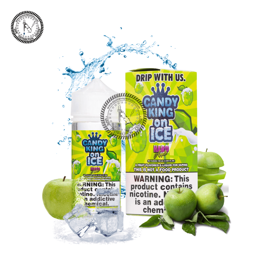 Green Apple Hard Candy On Ice by Candy King 100ML E-Liquid