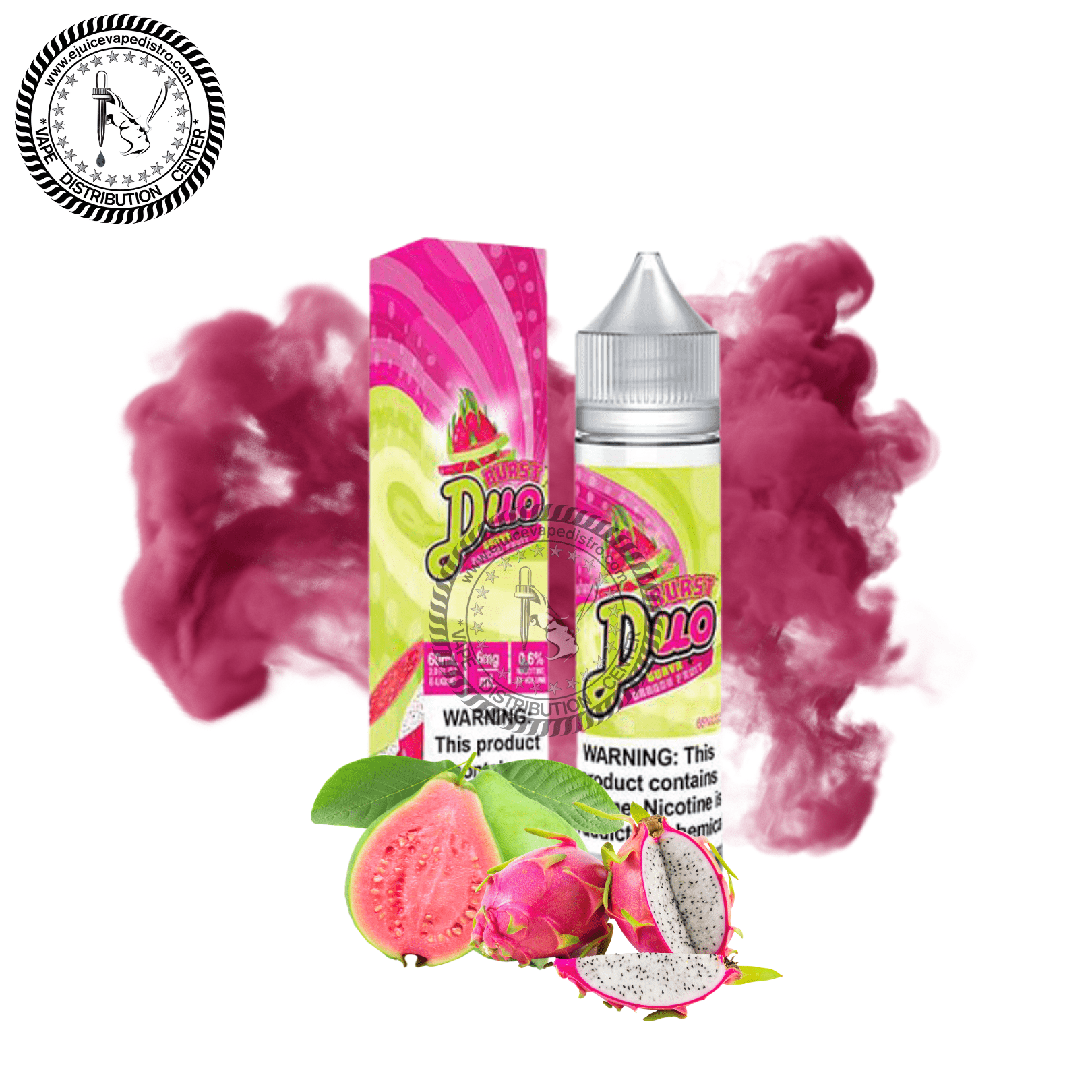 Guava Dragon Fruit by Burst Duo 60ML EJV Distro Guava Dragon Fruit by Burst Duo 60ML EJV Distro