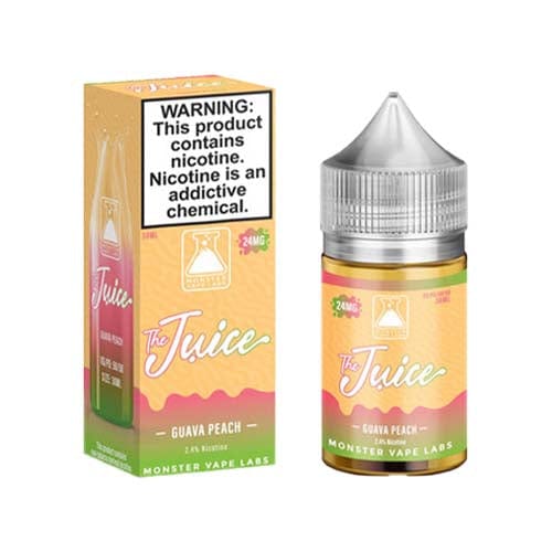 Guava Peach Salt By Juice Monster Salt 30ML E-Liquid