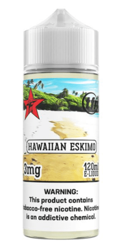 Hawaiian Eskimo by Red Star Vapor 120ML