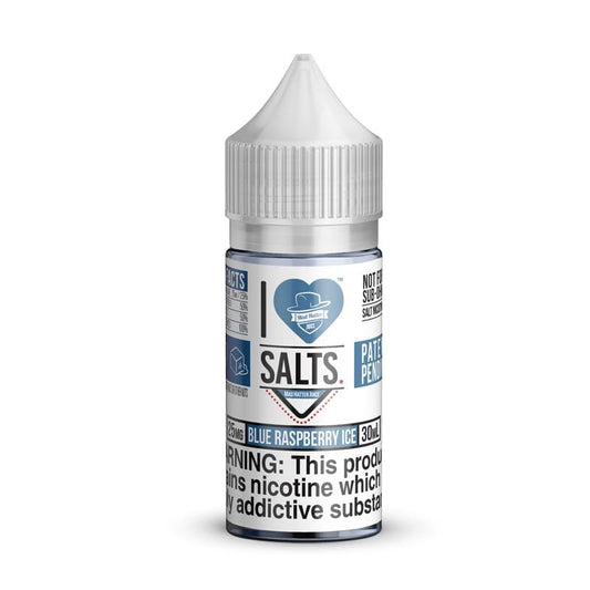 I Love Salts Blue Raspberry Ice By Mad Hatter Juice 30ML E-Liquid