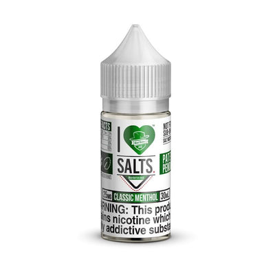 I Love Salts Classic Menthol By Mad Hatter Juice 30ML E-Liquid