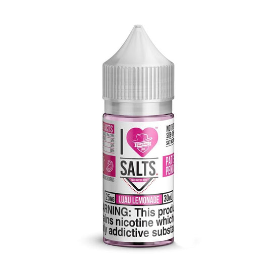 I Love Salts Pink Lemonade By Mad Hatter Juice 30ML E-Liquid