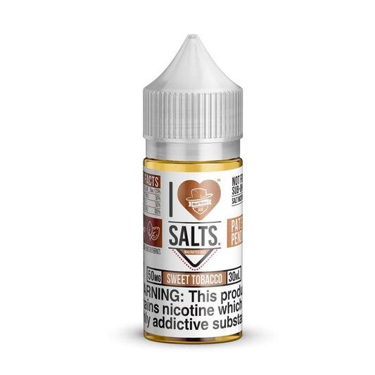 I Love Salts Sweet Tobacco By Mad Hatter Juice 30ML E-Liquid
