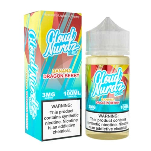 Iced Banana Dragon Berry by Cloud Nurdz 100ML E-Liquid
