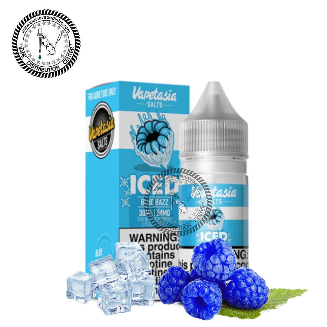 Iced Blue Razz Salt by Vapetasia Killer Fruit Salt 30ML E-Liquid