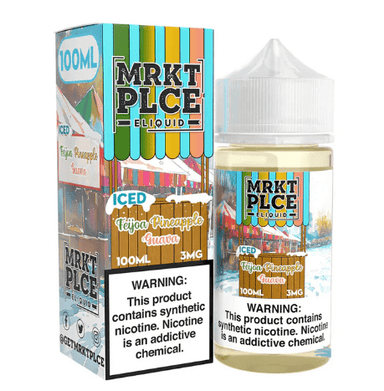 ICED Feijoa Pineapple Guava by MRKT PLCE E-LIQUID 100ML E-Liquid