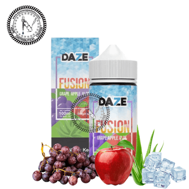 ICED Grape Apple Aloe by 7 Daze Fusion 100ML E-Liquid