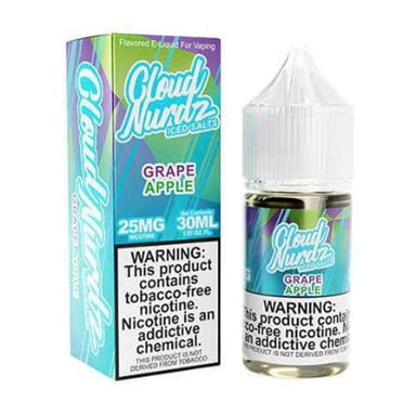 Iced Grape Apple Salt by Cloud Nurdz Iced Salt 30ML E-Liquid