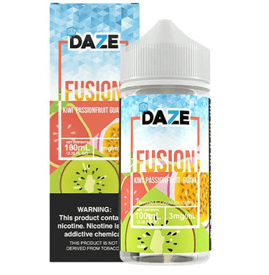 ICED Kiwi Passionfruit Guava by 7 Daze Fusion 100ML E-Liquid
