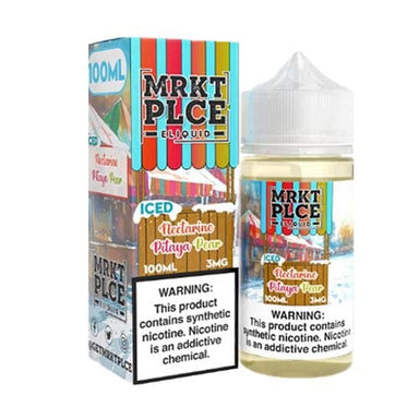 ICED Nectarine Pitaya Pear by MRKT PLCE E-LIQUID 100ML E-Liquid