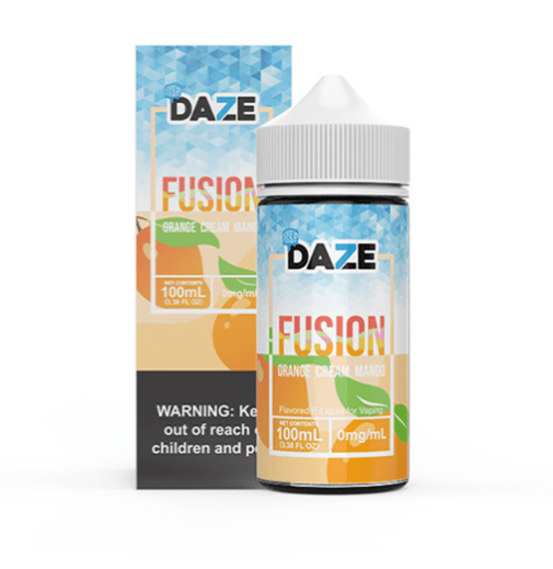 ICED Orange Cream Mango by 7 Daze Fusion 100ML E-Liquid