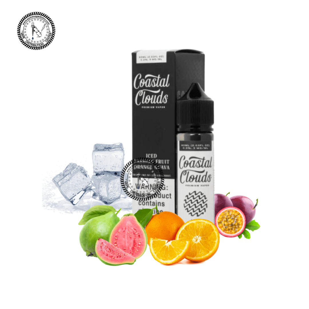 ICED Passion Fruit Orange Guava by Coastal Clouds 60ML E-Liquid E-Liquid