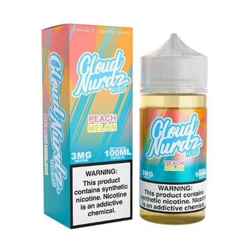 Iced Peach Melon by Cloud Nurdz 100ML E-Liquid