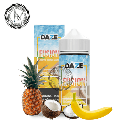 Iced Pineapple Coconut Banana by 7 Daze Fusion Iced 100ML E-Liquid