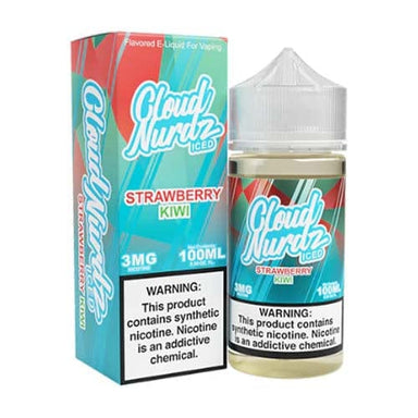 Iced Strawberry Kiwi by Cloud Nurdz 100ML E-Liquid