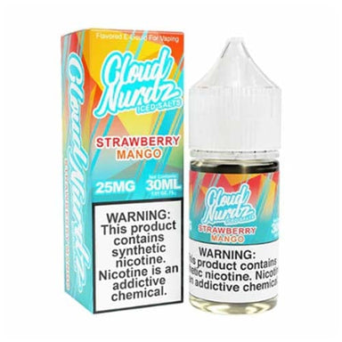 Iced Strawberry Mango Salt by Cloud Nurdz Salt 30ML E-Liquid
