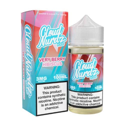 Iced Very Berry Hibiscus by Cloud Nurdz 100ML E-Liquid