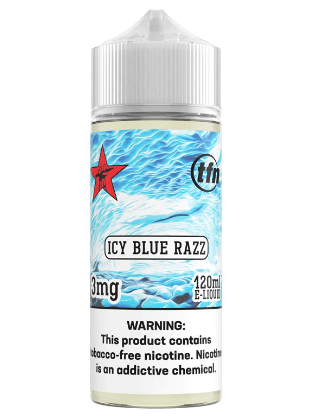 Icy Blue Razz by Red Star Vapor 120ML E-Liquid