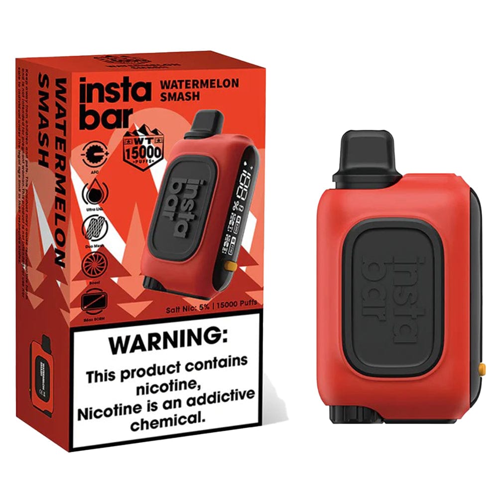 Insta Bar WT15000 Disposable Vape 15ML EJV Distro Insta Bar WT15000 Disposable Vape 15ML EJV Distro