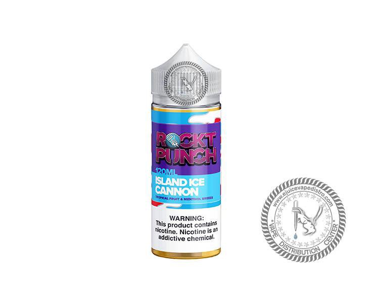 Island Ice Cannon by Rockt Punch 120ML EJV Distro Island Ice Cannon by Rockt Punch 120ML EJV Distro